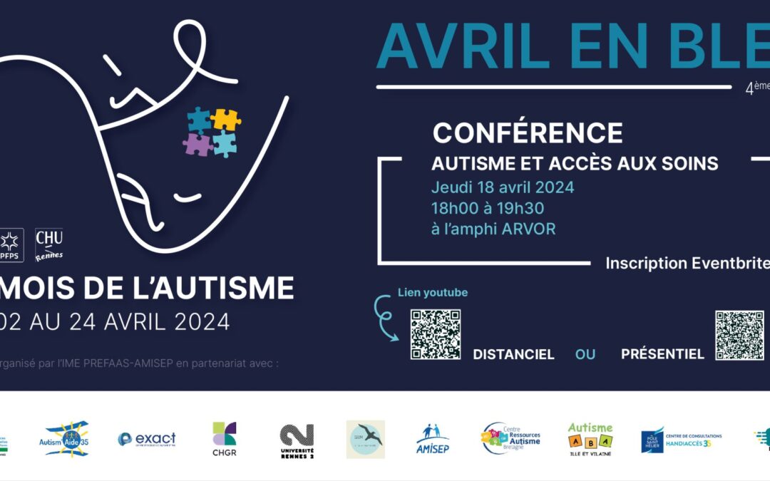 Conférence au PFPS sur l’autisme le 18 avril
