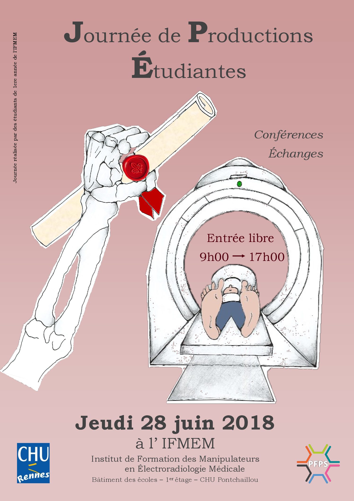 Journée de Productions Etudiantes (JPE) à l’IFMEM le 28 juin 2018