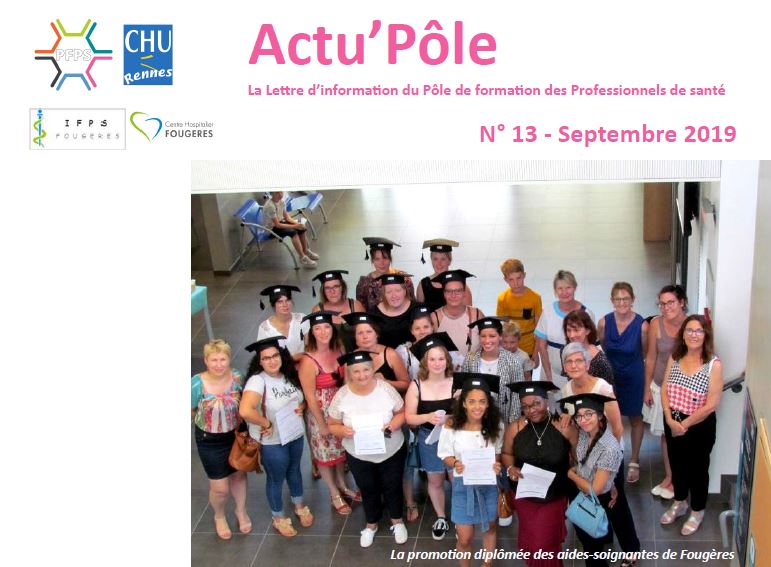 L’Actu’Pôle de rentrée est paru !