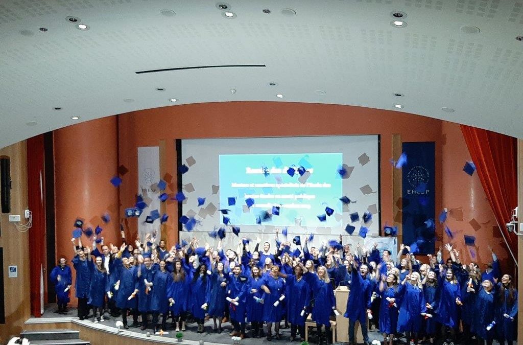 Etudiants cadres de santé promotion 2018-2019 : cérémonie de remise des diplômes à l’EHESP