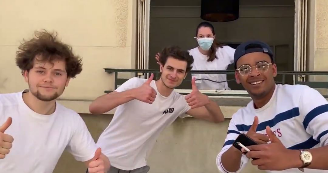 VIDEO – La brigade des gestes barrières – étudiants IFSI du PFPS du CHU de Rennes en titre