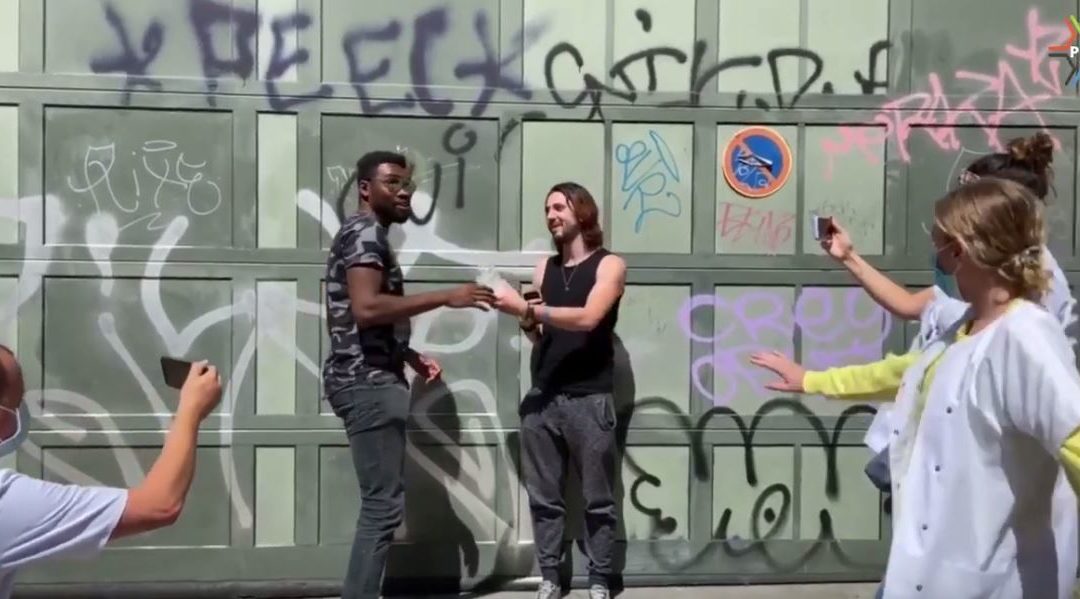 VIDEO – La brigade des gestes barrières – étudiants IFSI du PFPS du CHU de Rennes en titre